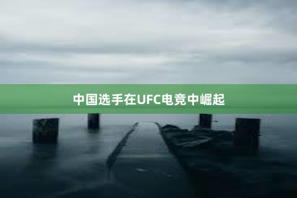 中国选手在UFC电竞中崛起