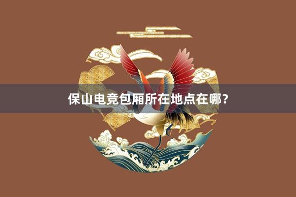 保山电竞包厢所在地点在哪？