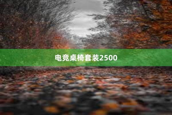 电竞桌椅套装2500